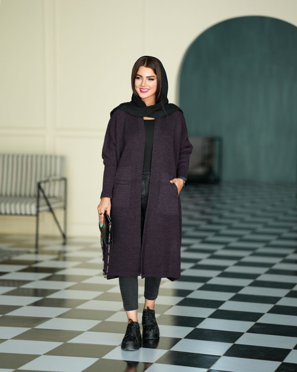 مانتو بافت کد 306 (اصالت ضمانت و ارسال رایگان) - Image 6