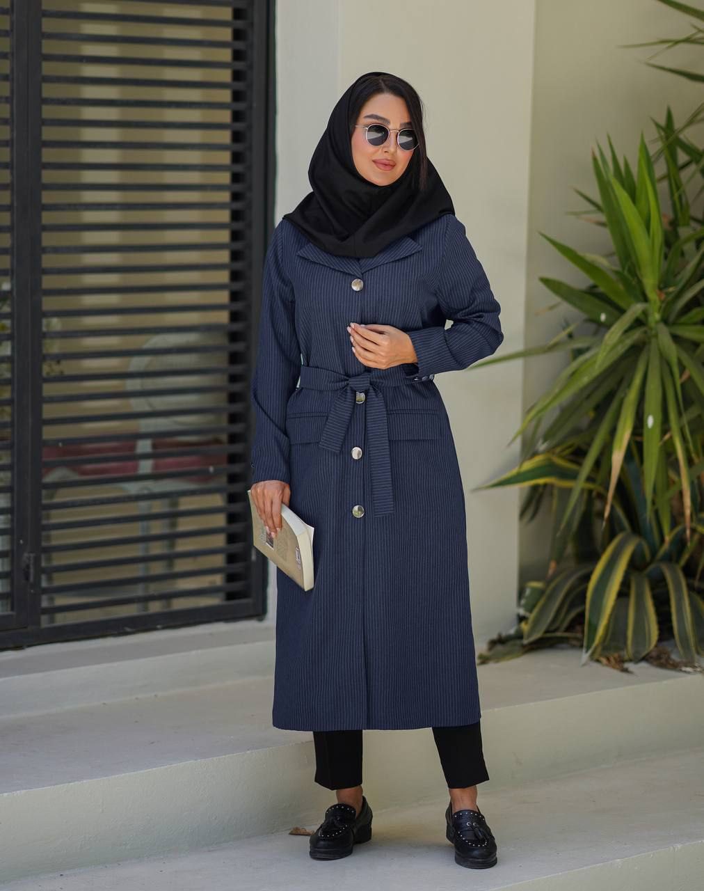 مانتو دیپلمات مدل کهربا (ضمانت اصالت و ارسال رایگان)