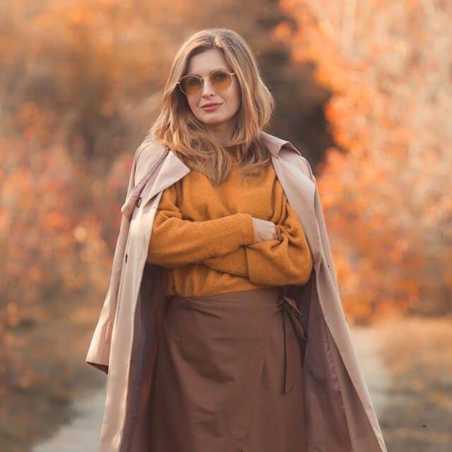 استایل پاییزی زنانه پوشاک پاییزه و زمستانه