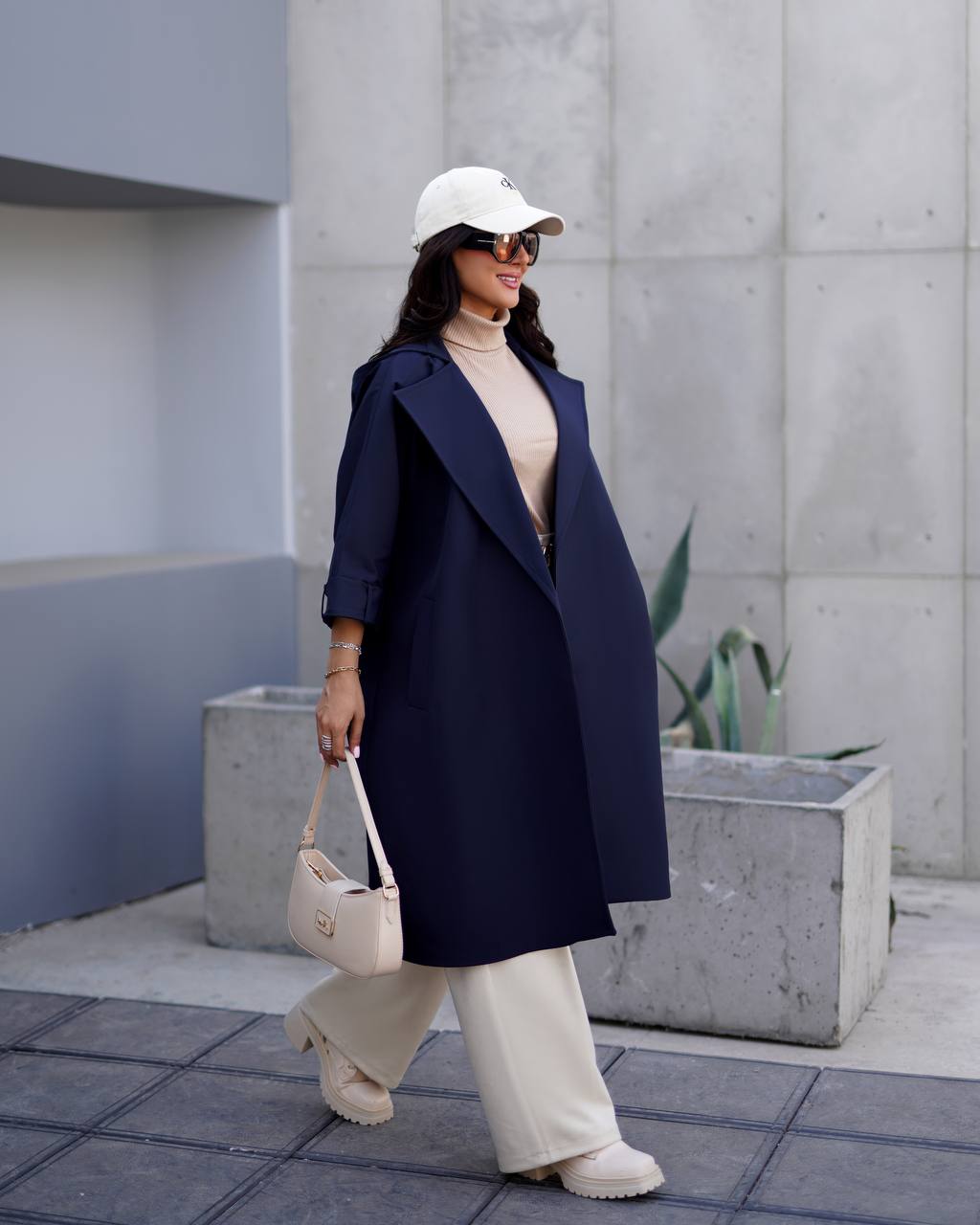 بارانی سانتانا آستردار مدل آمبرلا (ضمانت اصالت و ارسال رایگان)