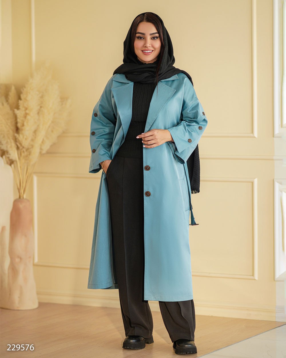 بارانی کتان مدل آلند (ضمانت اصالت و ارسال رایگان) - Image 2