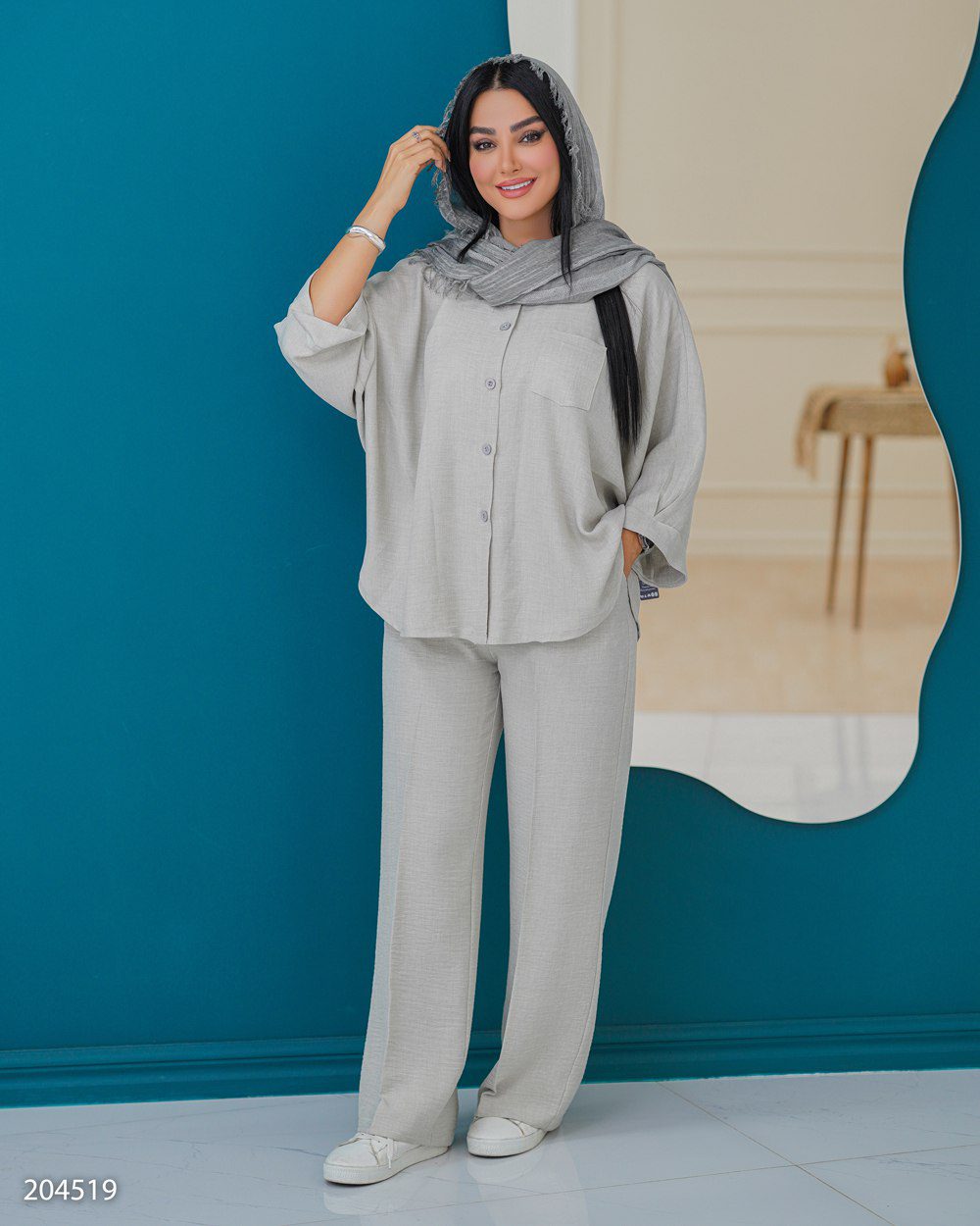 شومیز شلوار پوژان