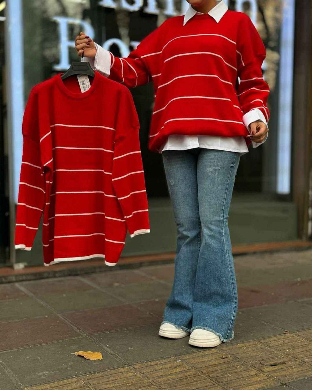 بلوز بافت تراکم بالا یلدایی (ضمانت اصالت و ارسال رایگان) - Image 2