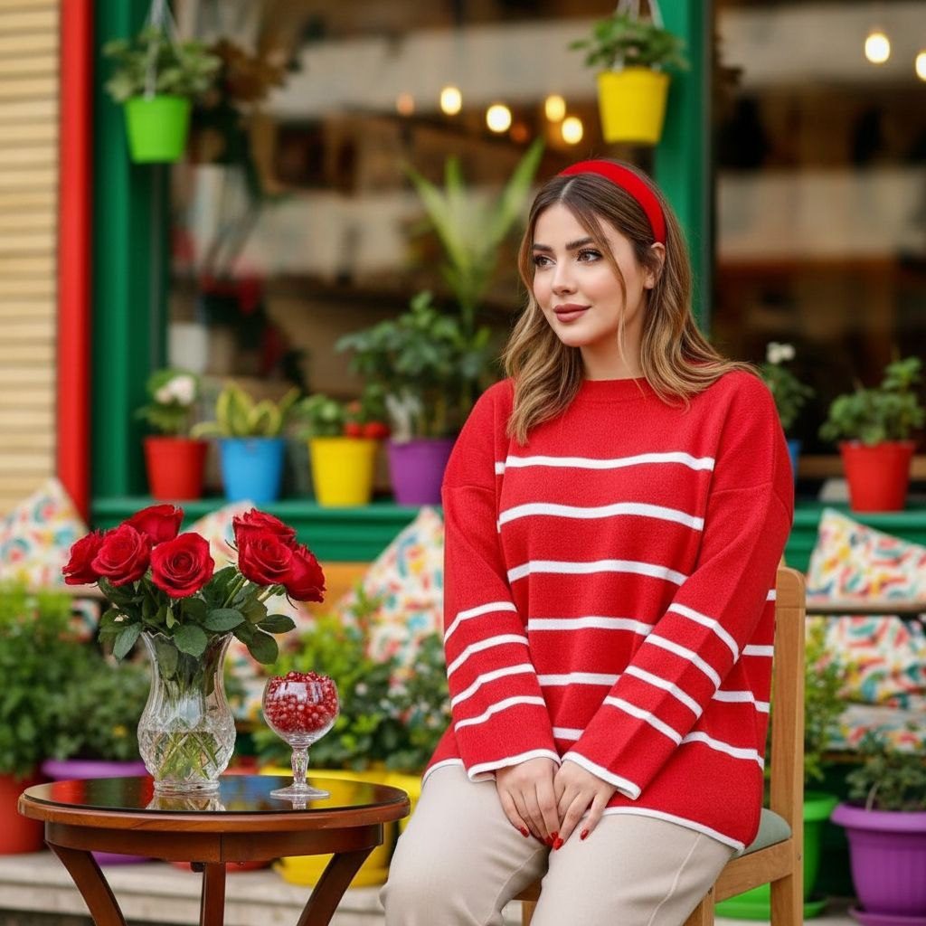 بلوز بافت تراکم بالا یلدایی