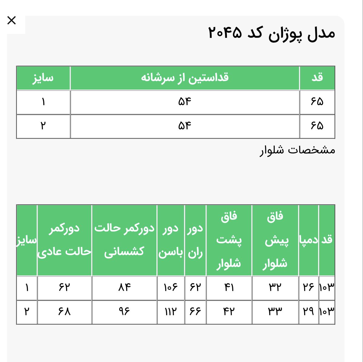 شومیز شلوار پوژان (ضمانت اصالت و ارسال رایگان) - Image 9