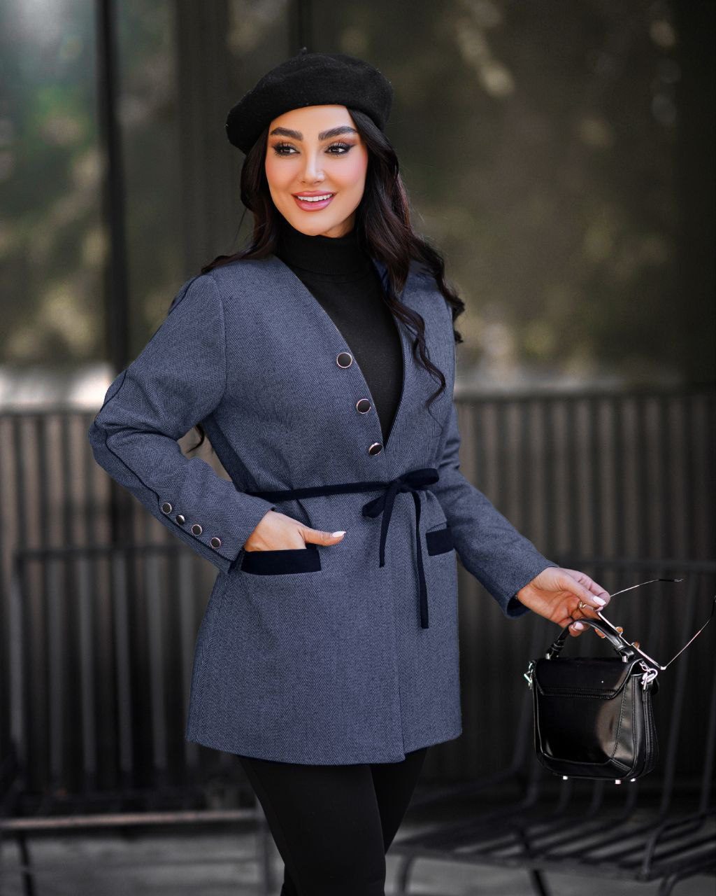 پالتو کتی زنانه مدل حنانه (ضمانت اصالت و ارسال رایگان)