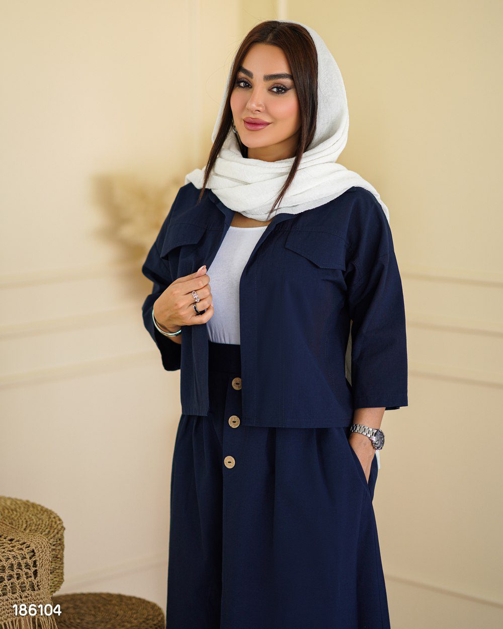 کراپ کت و دامن مدل شالین (ضمانت اصالت و ارسال رایگان) - Image 5