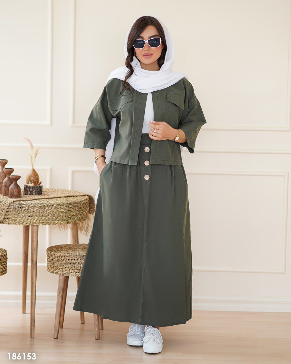 کراپ کت و دامن مدل شالین (ضمانت اصالت و ارسال رایگان) - Image 8