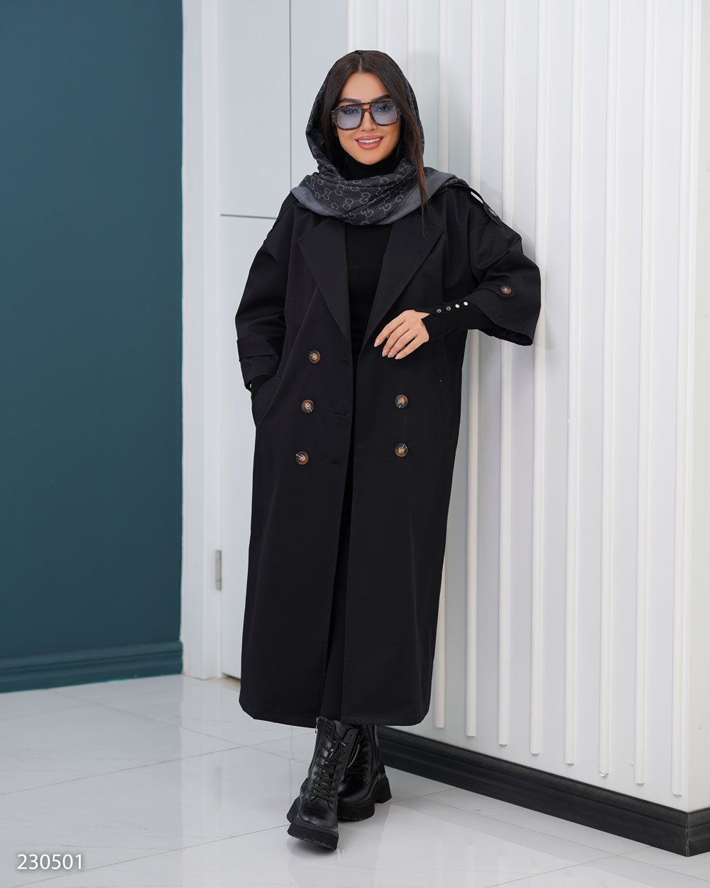 بارانی آستردار زنانه مدل راوش (ضمانت اصالت و ارسال رایگان) - Image 2