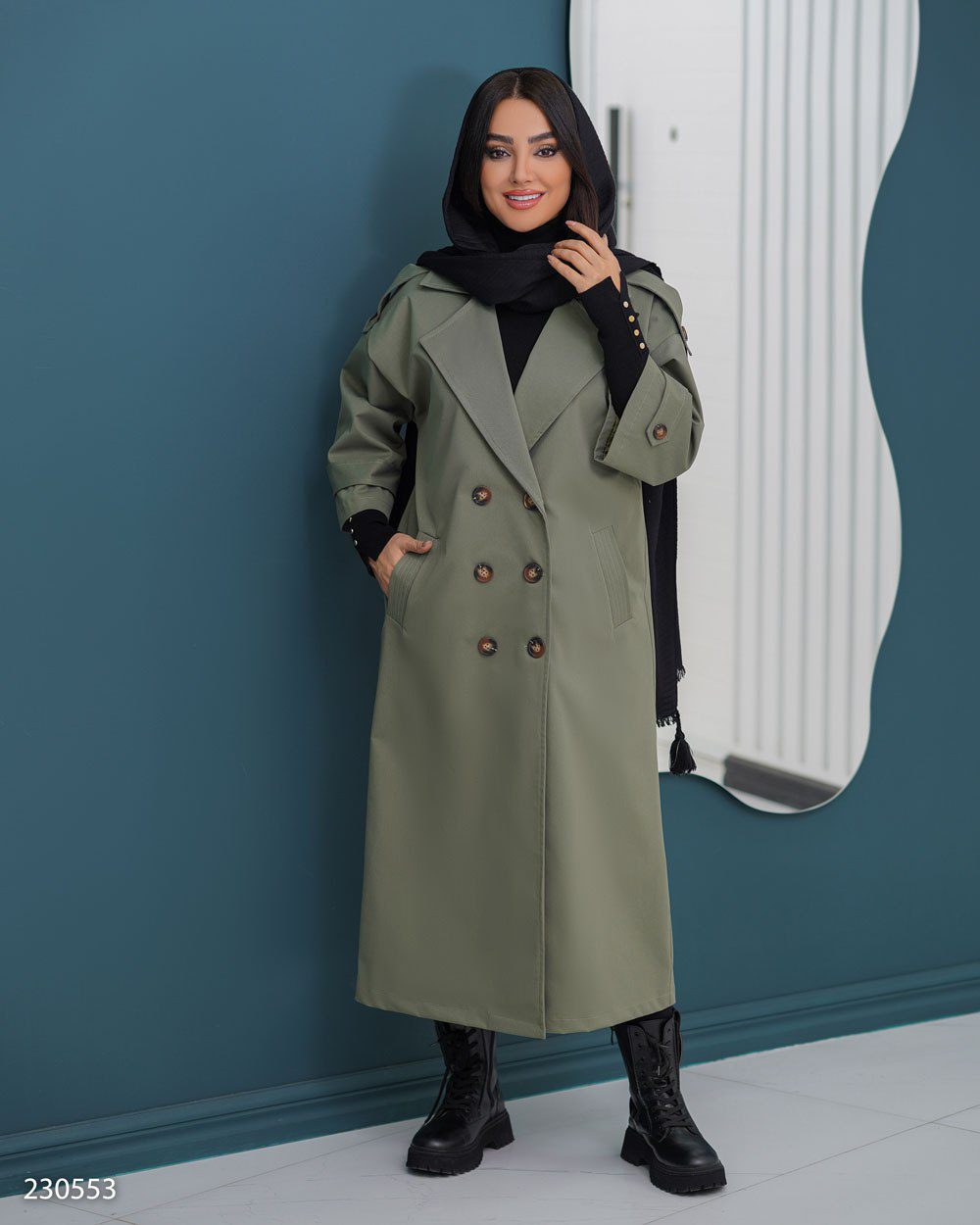 بارانی آستردار زنانه مدل راوش (ضمانت اصالت و ارسال رایگان)