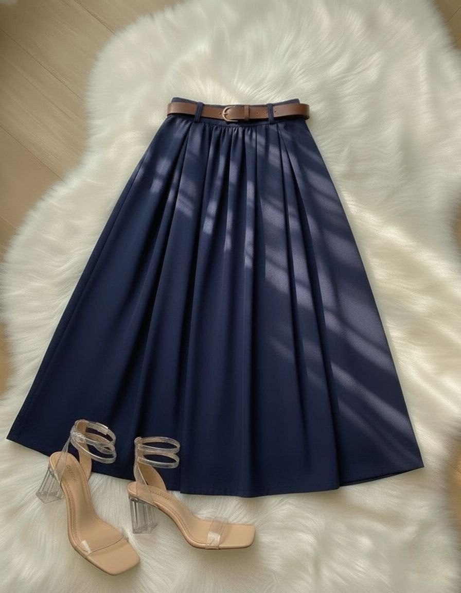 دامن کتان زنانه (ضمانت اصالت و ارسال رایگان) - Image 2