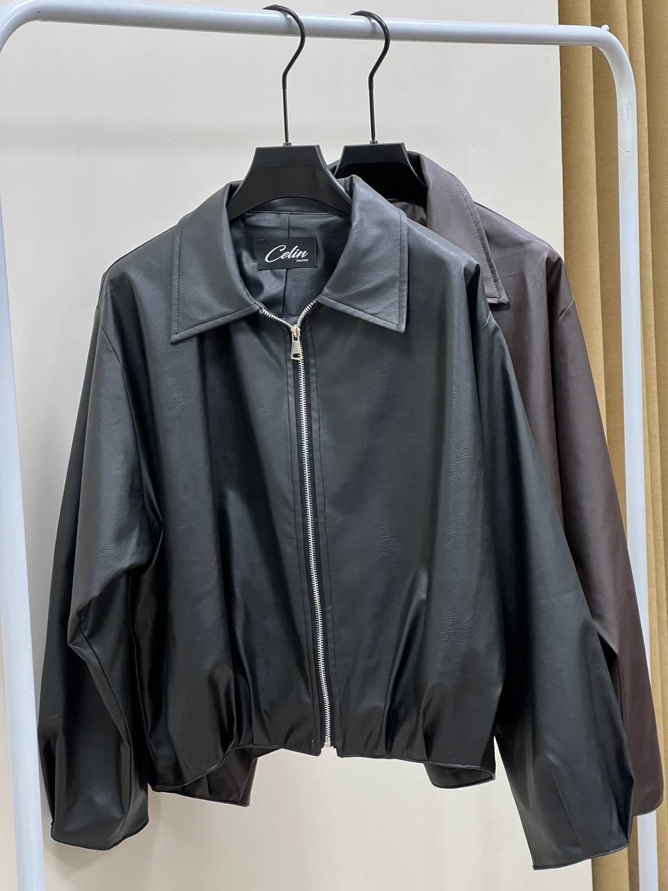 بامبر چرم آستین پف (ضمانت اصالت و ارسال رایگان) - Image 5