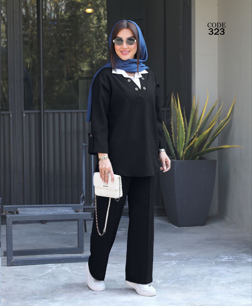 ست رویه و شلوار پرشیا (ضمانت اصالت و ارسال رایگان)