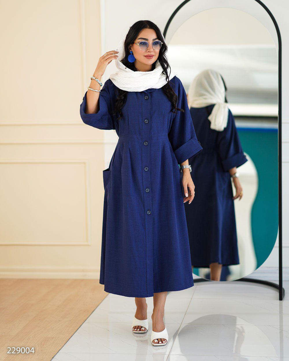 مانتو شانتون مدل باتیس (ضمانت اصالت و ارسال رایگان) - Image 3