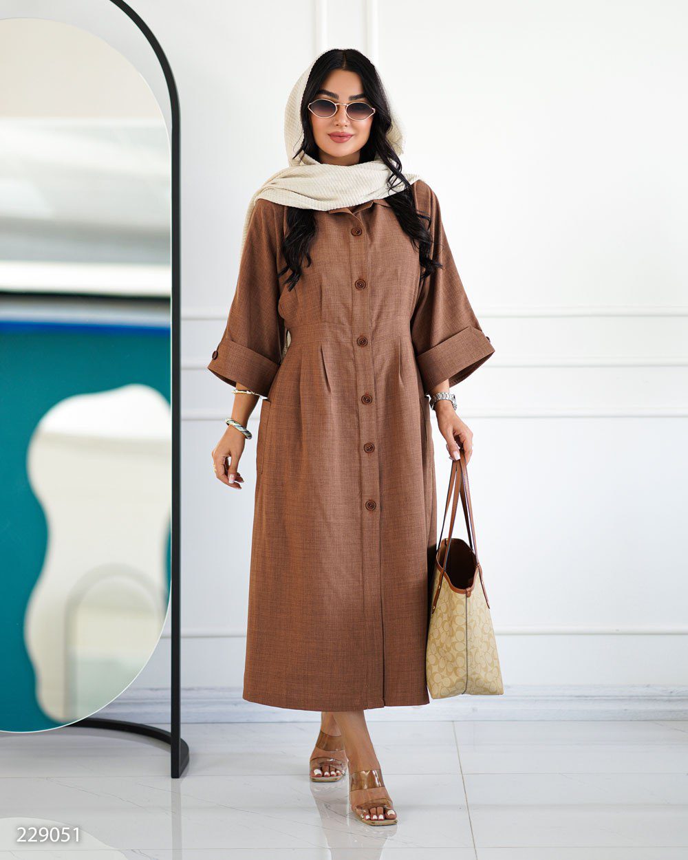 مانتو شانتون مدل باتیس (ضمانت اصالت و ارسال رایگان) - Image 4