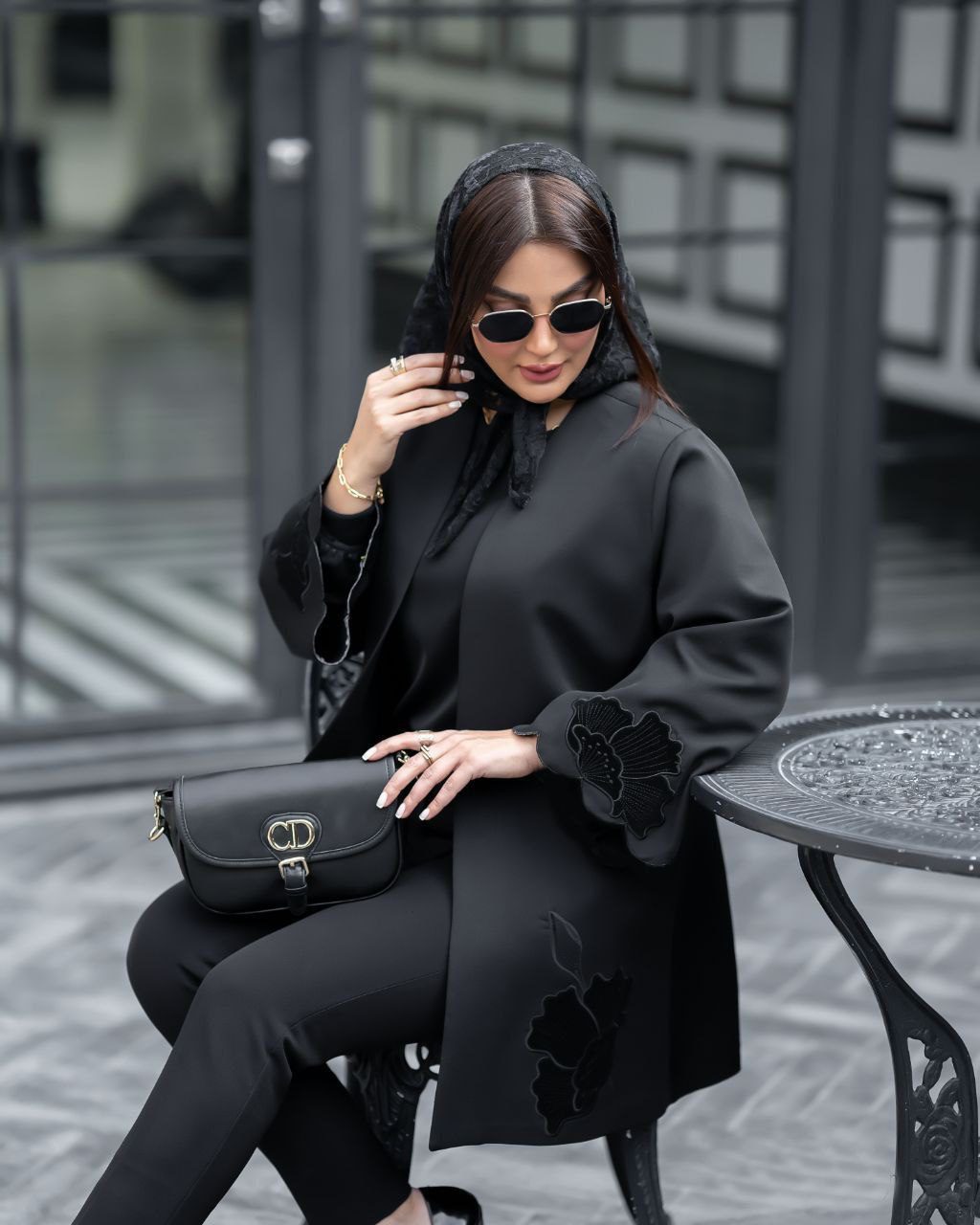 مانتو مازراتی تیکه و گلدوزی آلند (ضمانت اصالت و ارسال رایگان) - Image 9