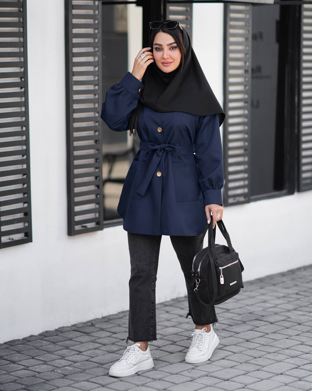 مانتو جیب پاکتی کوتاه (ضمانت اصالت و ارسال رایگان ) - Image 6