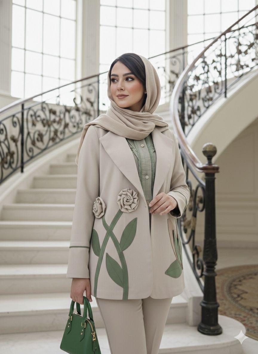 کت مازراتی زنانه آسو کد 1008 (ضمانت اصالت و ارسال رایگان) - Image 3