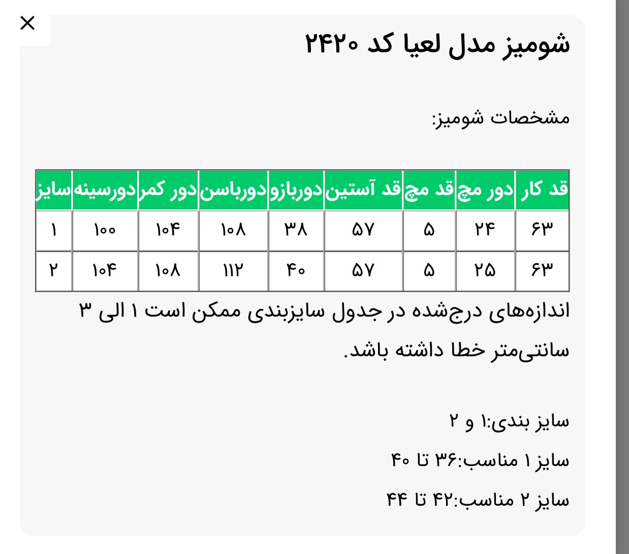 شومیز سوزندوزی زنانه لعیا (ضمانت اصالت و ارسال رایگان ) - Image 7