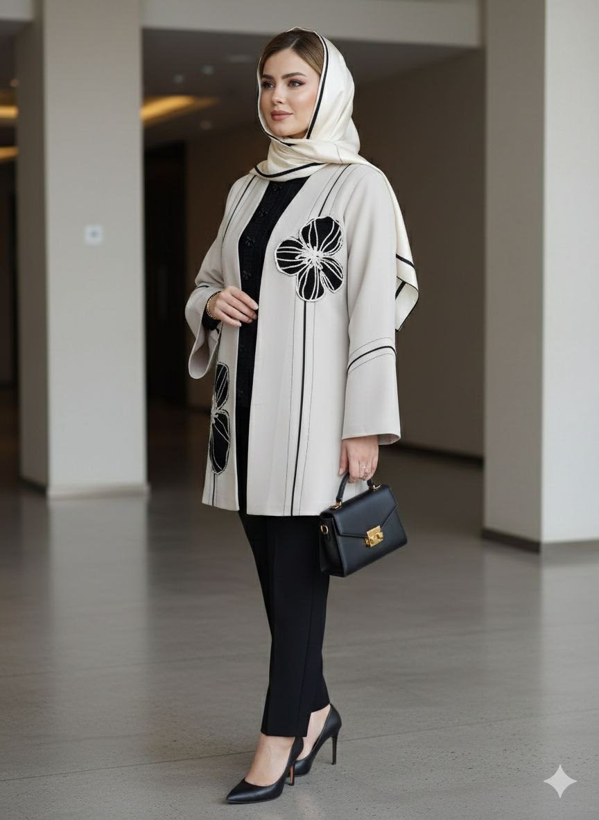 مانتو مازراتی زنانه میرا (ضمانت اصالت و ارسال رایگان) - Image 7