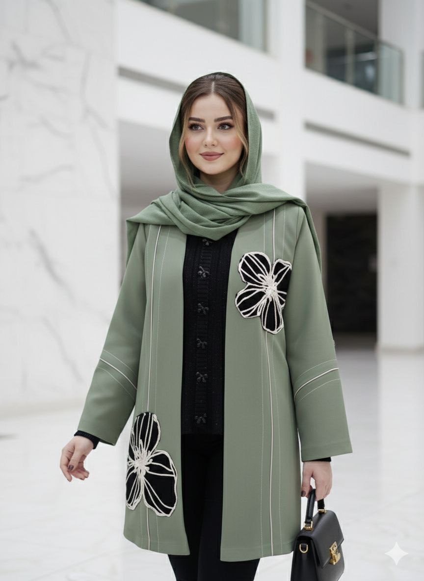 مانتو مازراتی زنانه میرا (ضمانت اصالت و ارسال رایگان) - Image 3