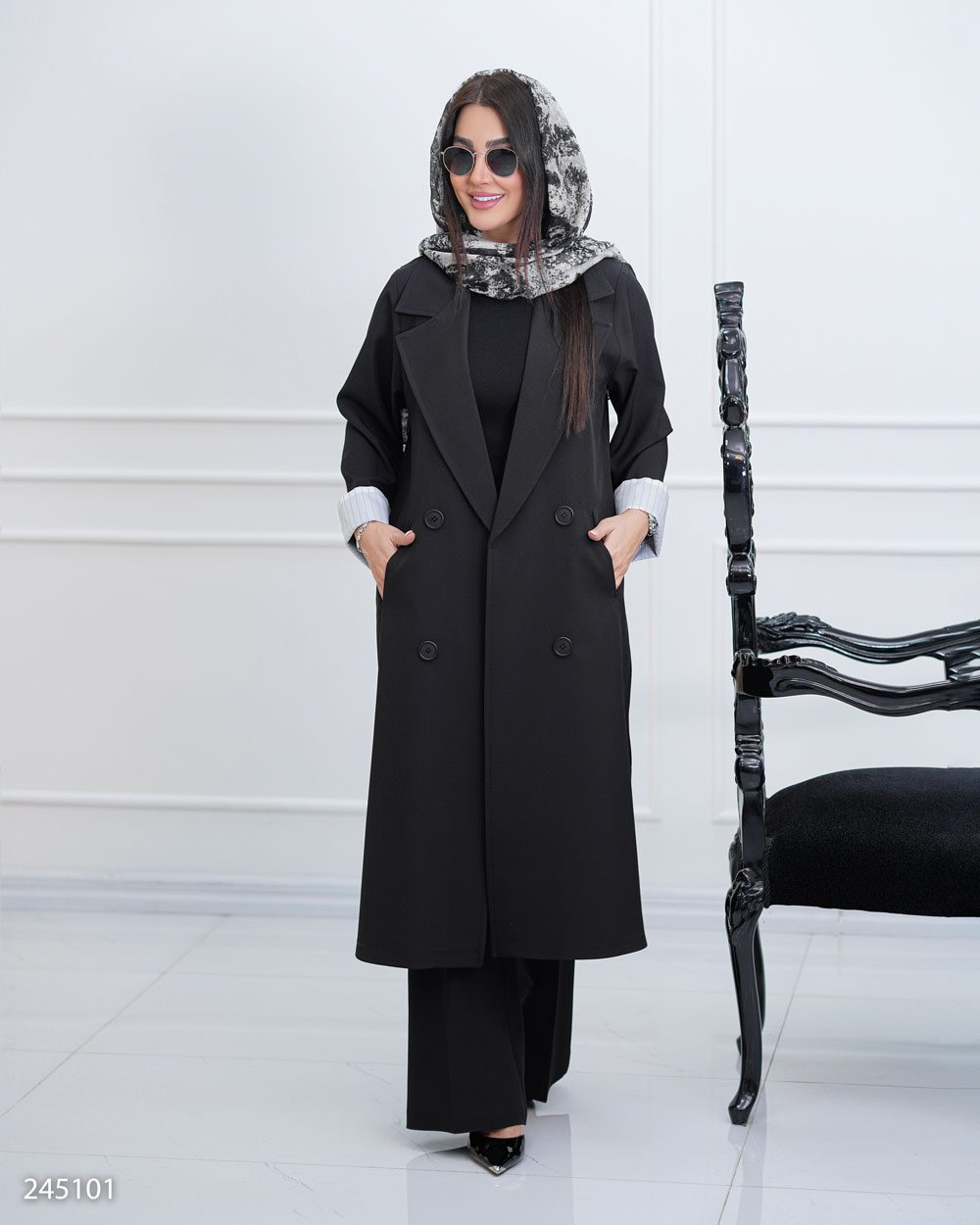 مانتو یقه انگلیسی سونیتا (ضمانت اصالت و ارسال رایگان) - Image 3