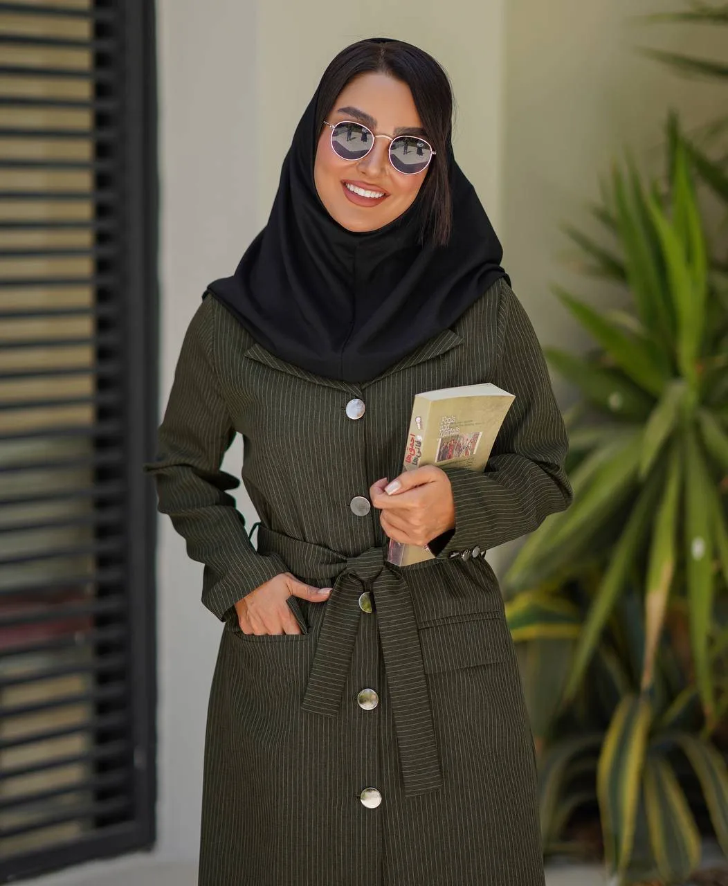 مانتو دانشجویی بلند مدل کهربا (ضمانت اصالت و ارسال رایگان) - Image 4